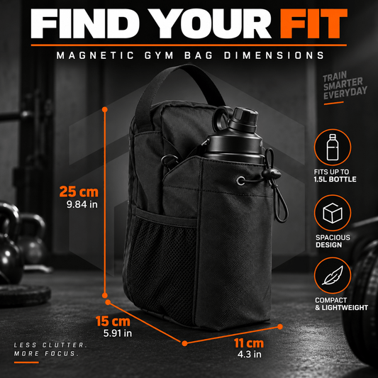 Sports and Fitness Magnetic Crossbody Bag