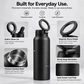Magnetic Insulated Water Bottle with Phone Holder