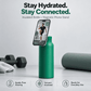 Magnetic Insulated Water Bottle with Phone Holder