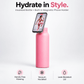 Magnetic Insulated Water Bottle with Phone Holder