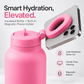 Magnetic Insulated Water Bottle with Phone Holder