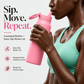 Magnetic Insulated Water Bottle with Phone Holder