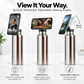 Magnetic Insulated Water Bottle with Phone Holder