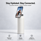 Magnetic Insulated Water Bottle with Phone Holder