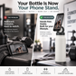 Magnetic Insulated Water Bottle with Phone Holder