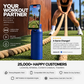 Magnetic Insulated Water Bottle with Phone Holder